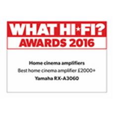 Ресиверы RX-A3060 и RX-A1060 награждены What Hi-Fi 2016 Award!