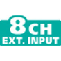 Расширенный 8-канальный вход