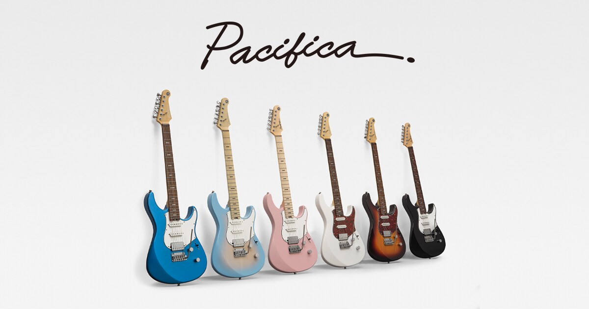 Серия Pacifica - Описание - Электрогитары - Продукты - Гитары, бас