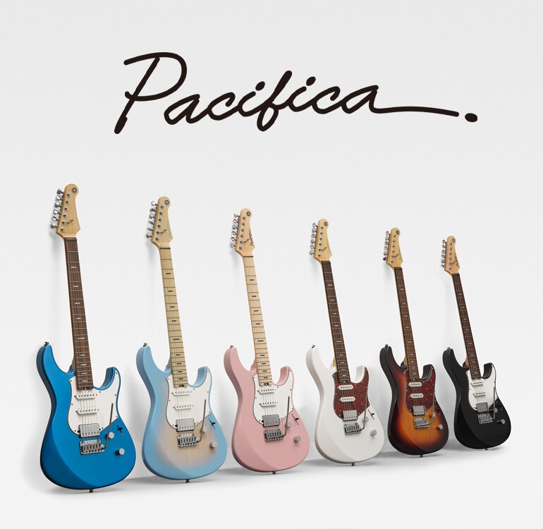 Серия Pacifica - Описание - Электрогитары - Продукты - Гитары, бас