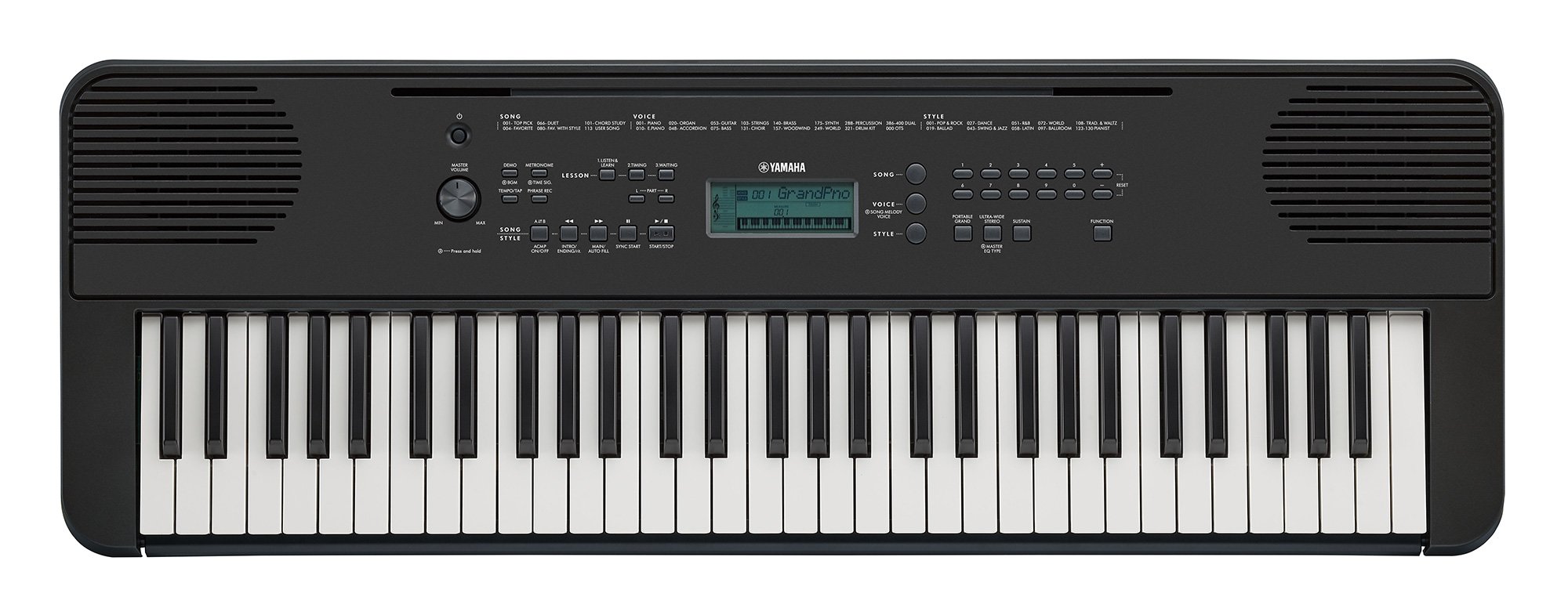Yamaha キーボード　PSR-E360B PSR-E360 - Описание - Портативные клавишные инструменты