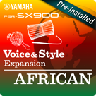 African – Африканская музыка (предустановленный пакет расширений – данные, совместимые с программой Yamaha Expansion Manager)