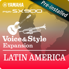 Latin America – Латинская Америка (предустановленный пакет расширений – данные, совместимые с программой Yamaha Expansion Manager)