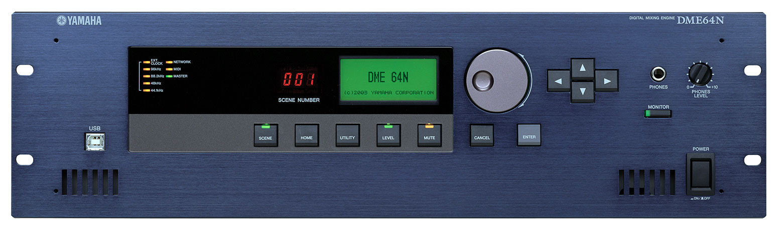 DME24N, DME64N - Описание - Процессоры - Продукты - Аудио - Yamaha
