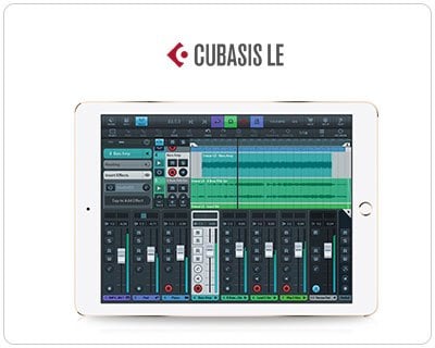 Мультитач-секвенсор Cubasis LE для iPad