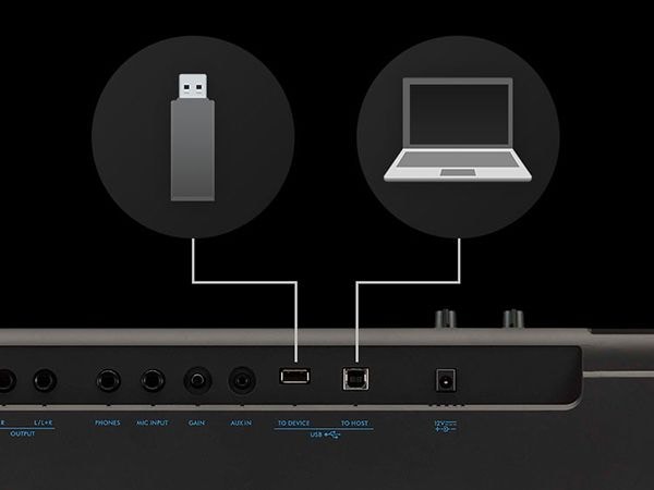 Доступный интерфейс и запись звука через USB
