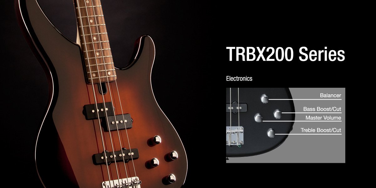 yamaha bass trbx204