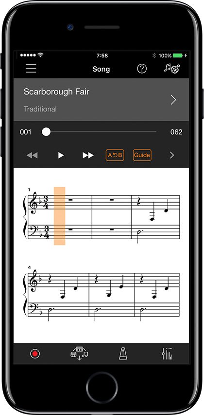 Yamaha smart deals pianist app android