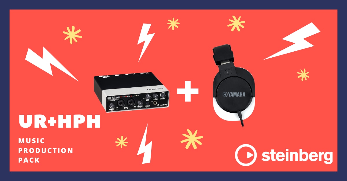 UR+HPH Music Production Pack. Наушники в комплекте с аудиоинтерфейсом по супер-низкой цене.