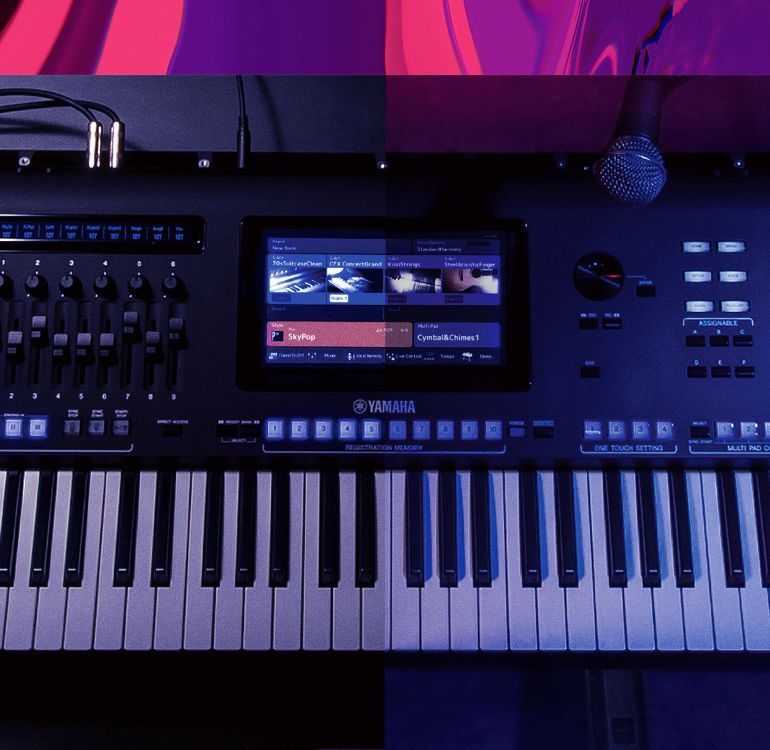 yamaha professional keyboard