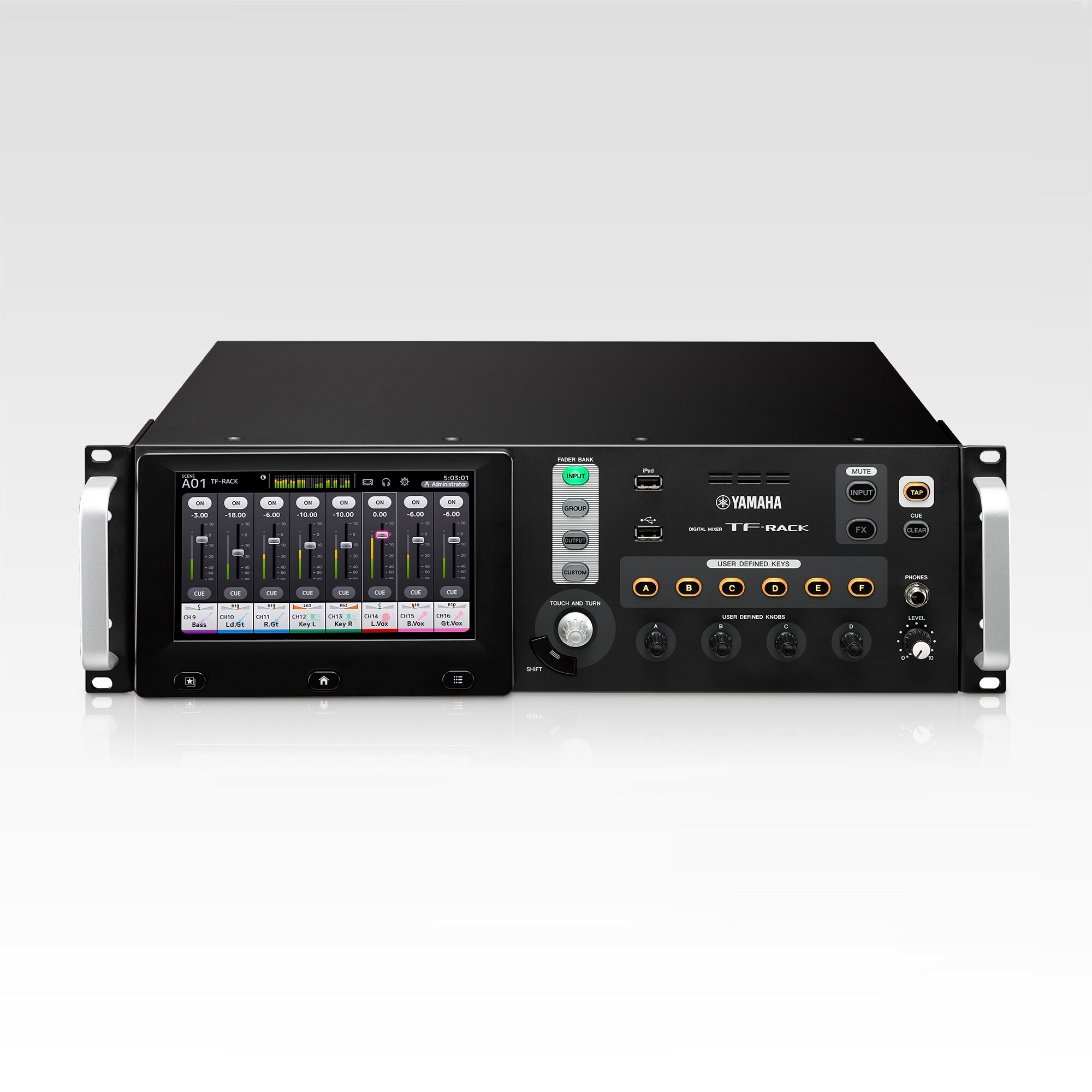 Tio1608-D - Описание - Интерфейсы - Продукты - Аудио - Yamaha