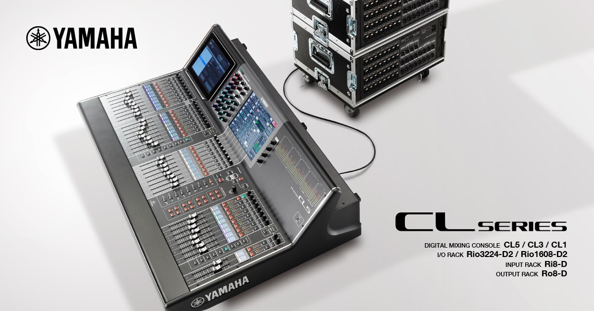 Серия CL - Resources - Микшеры - Продукты - Аудио - Yamaha